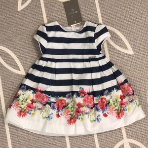 Adorable short sleeve dress by Mayoral